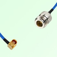 Semi-Flexible Jumper N Female to MCX Female Right Angle Semi-Flexible Jumper N Female to MCX Female Right Angle