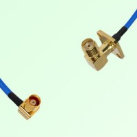 Semi-Flexible Jumper SMA Female Right Angle 4 Hole to MCX Female Right Angle Semi-Flexible Jumper SMA Female Right Angle 4 Hole to MCX Female Right Angle