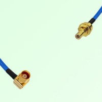 Semi-Flexible Jumper SMB Bulkhead Male to MCX Female Right Angle Semi-Flexible Jumper SMB Bulkhead Male to MCX Female Right Angle