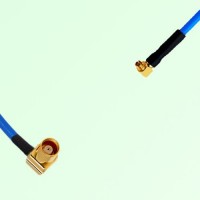 Semi-Flexible Jumper SMPM / SSMP Female Right Angle to MCX Female Right Angle Semi-Flexible Jumper SMPM / SSMP Female Right Angle to MCX Female Right Angle