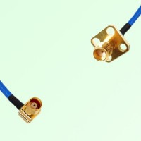 Semi-Flexible Jumper SSMA Female 4 Hole 12.7x12.7mm to MCX Female Right Angle Semi-Flexible Jumper SSMA Female 4 Hole 12.7x12.7mm to MCX Female Right Angle