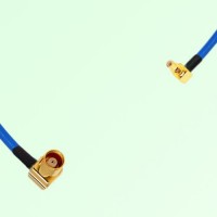 Semi-Flexible Jumper SSMC Male Right Angle to MCX Female Right Angle Semi-Flexible Jumper SSMC Male Right Angle to MCX Female Right Angle