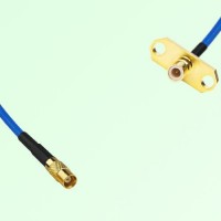 Semi-Flexible Jumper SMB Male 2 Hole Flange Mount to MCX Female Semi-Flexible Jumper SMB Male 2 Hole Flange Mount to MCX Female