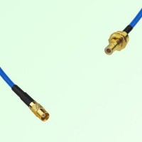 Semi-Flexible Jumper SMB Bulkhead Male to MCX Female Semi-Flexible Jumper SMB Bulkhead Male to MCX Female