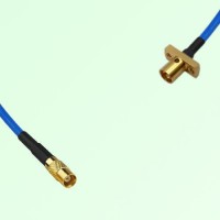 Semi-Flexible Jumper SMP Male 2 Hole Flange Mount to MCX Female Semi-Flexible Jumper SMP Male 2 Hole Flange Mount to MCX Female