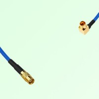 Semi-Flexible Jumper SMP Male Right Angle to MCX Female Semi-Flexible Jumper SMP Male Right Angle to MCX Female