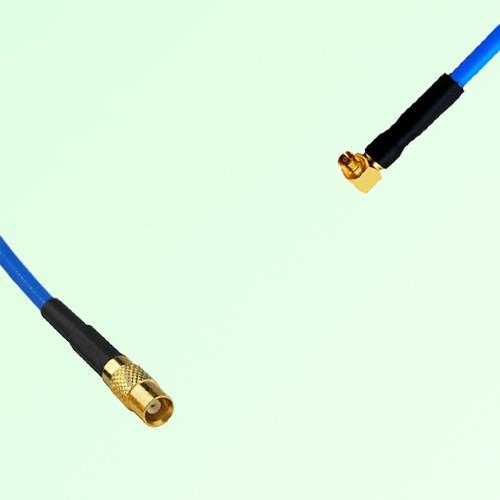 Semi-Flexible Jumper SMPM / SSMP Female Right Angle to MCX Female