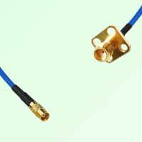 Semi-Flexible Jumper SSMA Female 4 Hole Flange Mount 12.7x12.7mm to MCX Female Semi-Flexible Jumper SSMA Female 4 Hole Flange Mount 12.7x12.7mm to MCX Female