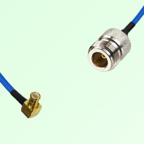 Semi-Flexible Jumper N Female to MCX Male Right Angle Semi-Flexible Jumper N Female to MCX Male Right Angle
