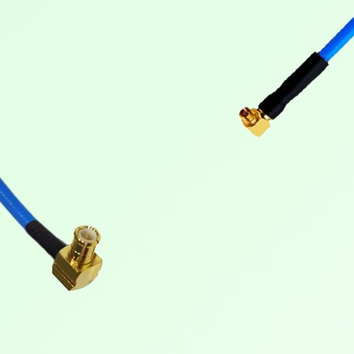 Semi-Flexible Jumper SMPM / SSMP Female Right Angle to MCX Male Right Angle Semi-Flexible Jumper SMPM / SSMP Female Right Angle to MCX Male Right Angle