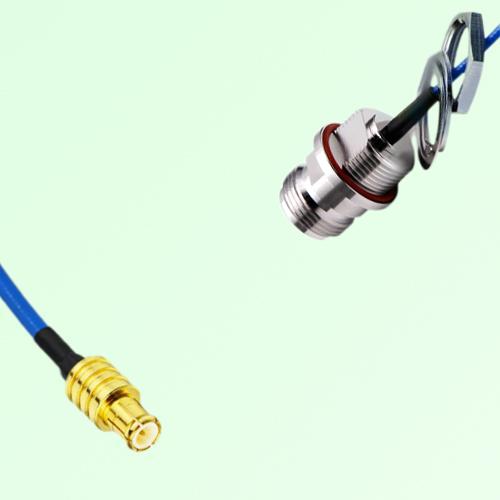 Semi-Flexible Jumper N Front Mount Bulkhead Female with O-Ring to MCX Male Semi-Flexible Jumper N Front Mount Bulkhead Female with O-Ring to MCX Male
