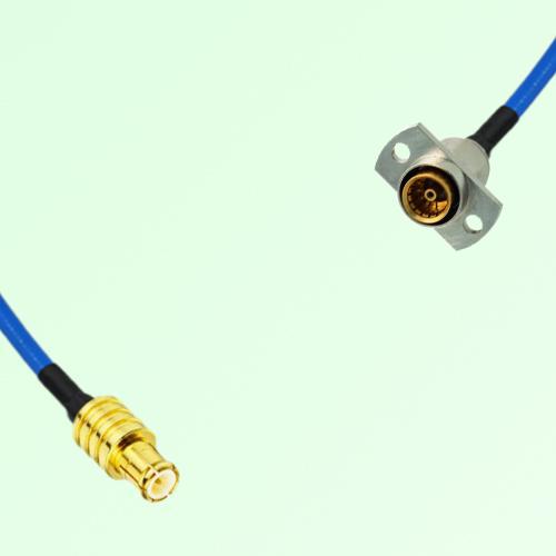 Semi-Flexible Jumper SBMA Female 2 Hole Flange Mount to MCX Male Semi-Flexible Jumper SBMA Female 2 Hole Flange Mount to MCX Male