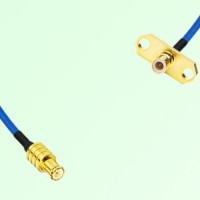 Semi-Flexible Jumper SMB Male 2 Hole Flange Mount to MCX Male Semi-Flexible Jumper SMB Male 2 Hole Flange Mount to MCX Male