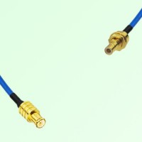 Semi-Flexible Jumper SMB Bulkhead Male to MCX Male Semi-Flexible Jumper SMB Bulkhead Male to MCX Male
