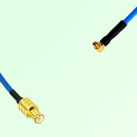 Semi-Flexible Jumper SMPM / SSMP Female Right Angle to MCX Male Semi-Flexible Jumper SMPM / SSMP Female Right Angle to MCX Male