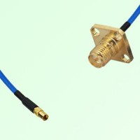 Semi-Flexible Jumper RP SMA Female 4 Hole 12.7x12.7mm to MMCX Female Semi-Flexible Jumper RP SMA Female 4 Hole 12.7x12.7mm to MMCX Female