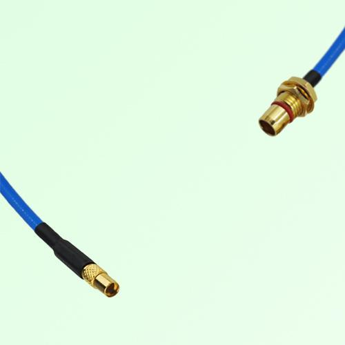 Semi-Flexible Jumper SBMA Bulkhead Male to MMCX Female Semi-Flexible Jumper SBMA Bulkhead Male to MMCX Female