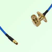 Semi-Flexible Jumper SMA Female Right Angle 4 Hole 12.7x12.7mm to MMCX Female Semi-Flexible Jumper SMA Female Right Angle 4 Hole 12.7x12.7mm to MMCX Female