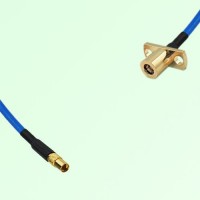 Semi-Flexible Jumper SMB Female 2 Hole Flange Mount to MMCX Female Semi-Flexible Jumper SMB Female 2 Hole Flange Mount to MMCX Female