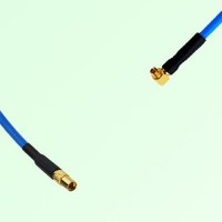 Semi-Flexible Jumper SMPM / SSMP Female Right Angle to MMCX Female Semi-Flexible Jumper SMPM / SSMP Female Right Angle to MMCX Female