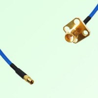 Semi-Flexible Jumper SSMA Female 4 Hole Flange Mount 12.7x12.7mm to MMCX Female Semi-Flexible Jumper SSMA Female 4 Hole Flange Mount 12.7x12.7mm to MMCX Female