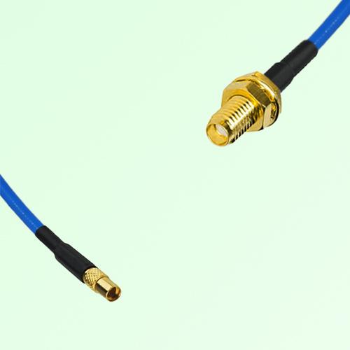 Semi-Flexible Jumper SSMA Bulkhead Female to MMCX Female