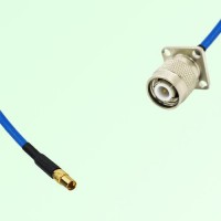 Semi-Flexible Jumper TNC Male 4 Hole Flange Mount 17.5x17.5mm to MMCX Female Semi-Flexible Jumper TNC Male 4 Hole Flange Mount 17.5x17.5mm to MMCX Female