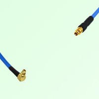 Semi-Flexible Jumper SMPM / SSMP Female to MMCX Male Right Angle Semi-Flexible Jumper SMPM / SSMP Female to MMCX Male Right Angle