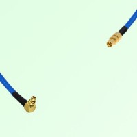 Semi-Flexible Jumper SMPM / SSMP Male to MMCX Male Right Angle Semi-Flexible Jumper SMPM / SSMP Male to MMCX Male Right Angle
