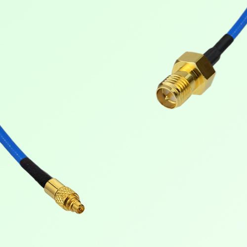 Semi-Flexible Jumper RP SMA Female to MMCX Male Semi-Flexible Jumper RP SMA Female to MMCX Male
