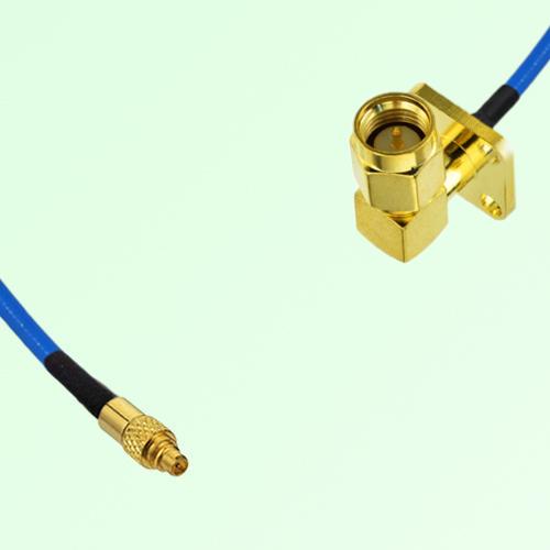 Semi-Flexible Jumper SMA Male Right Angle 4 Hole 12.7x12.7mm to MMCX Male Semi-Flexible Jumper SMA Male Right Angle 4 Hole 12.7x12.7mm to MMCX Male