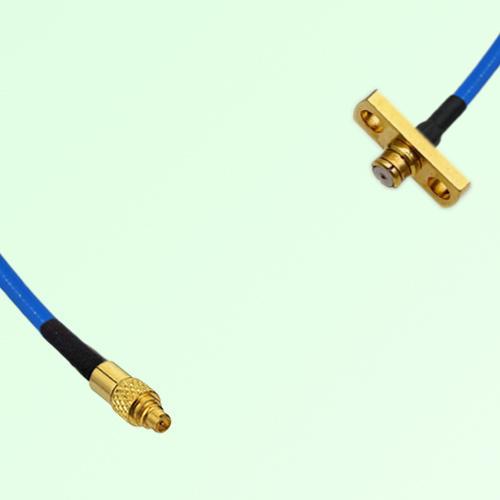 Semi-Flexible Jumper SMP Female 2 Hole Flange Mount to MMCX Male Semi-Flexible Jumper SMP Female 2 Hole Flange Mount to MMCX Male