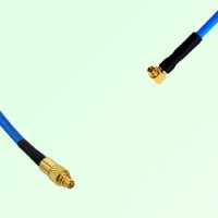 Semi-Flexible Jumper SMPM / SSMP Female Right Angle to MMCX Male Semi-Flexible Jumper SMPM / SSMP Female Right Angle to MMCX Male