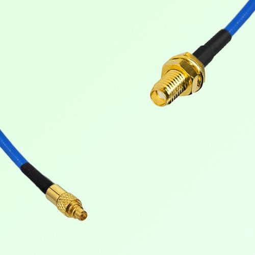 Semi-Flexible Jumper SSMA Bulkhead Female to MMCX Male Semi-Flexible Jumper SSMA Bulkhead Female to MMCX Male