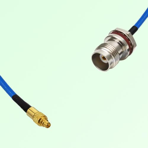 Semi-Flexible Jumper TNC Front Mount Bulkhead Female with O-Ring to MMCX Male Semi-Flexible Jumper TNC Front Mount Bulkhead Female with O-Ring to MMCX Male