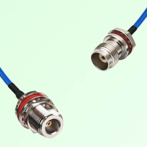 Semi-Flexible TNC Front Mount O-Ring Bulkhead Female - N O-Ring Bulkhead Female Semi-Flexible TNC Front Mount O-Ring Bulkhead Female - N O-Ring Bulkhead Female