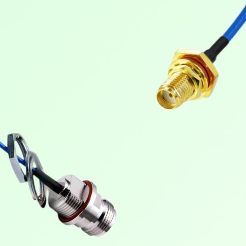 Semi-Flexible SMA O-Ring Bulkhead Female - N Front Mount O-Ring Bulkhead Female Semi-Flexible SMA O-Ring Bulkhead Female - N Front Mount O-Ring Bulkhead Female