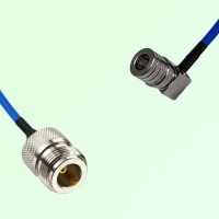 Semi-Flexible Jumper QMA Male Right Angle to N Female Semi-Flexible Jumper QMA Male Right Angle to N Female