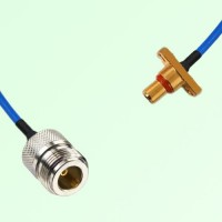 Semi-Flexible Jumper SBMA Male 2 Hole Flange Mount to N Female Semi-Flexible Jumper SBMA Male 2 Hole Flange Mount to N Female