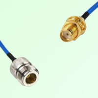 Semi-Flexible Jumper SMA Bulkhead Female to N Female Semi-Flexible Jumper SMA Bulkhead Female to N Female