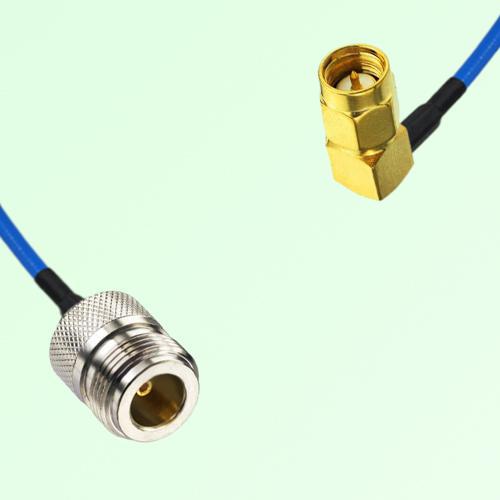 Semi-Flexible Jumper SMA Male Right Angle to N Female Semi-Flexible Jumper SMA Male Right Angle to N Female