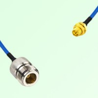 Semi-Flexible Jumper SMP Bulkhead Male to N Female Semi-Flexible Jumper SMP Bulkhead Male to N Female