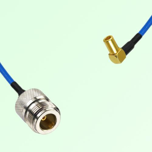 Semi-Flexible Jumper SSMB Female Right Angle to N Female Semi-Flexible Jumper SSMB Female Right Angle to N Female