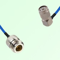 Semi-Flexible Jumper TNC Male Right Angle to N Female Semi-Flexible Jumper TNC Male Right Angle to N Female
