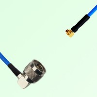 Semi-Flexible Jumper SMPM / SSMP Female Right Angle to N Male Right Angle Semi-Flexible Jumper SMPM / SSMP Female Right Angle to N Male Right Angle