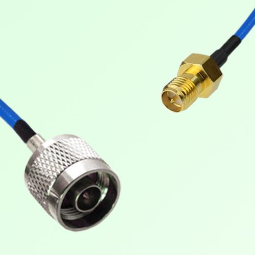 Semi-Flexible Jumper RP SMA Female to N Male