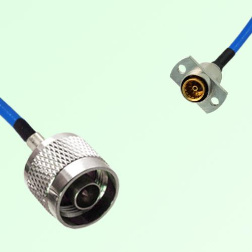 Semi-Flexible Jumper SBMA Female 2 Hole Flange Mount to N Male Semi-Flexible Jumper SBMA Female 2 Hole Flange Mount to N Male