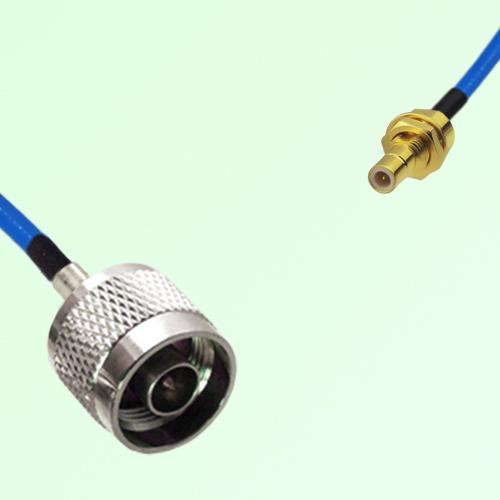 Semi-Flexible Jumper SMB Bulkhead Male to N Male Semi-Flexible Jumper SMB Bulkhead Male to N Male