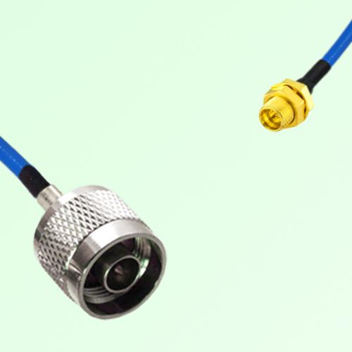 Semi-Flexible Jumper SMP Bulkhead Male to N Male Semi-Flexible Jumper SMP Bulkhead Male to N Male