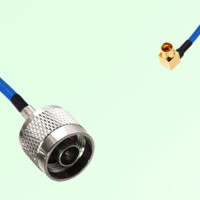 Semi-Flexible Jumper SMP Male Right Angle to N Male Semi-Flexible Jumper SMP Male Right Angle to N Male